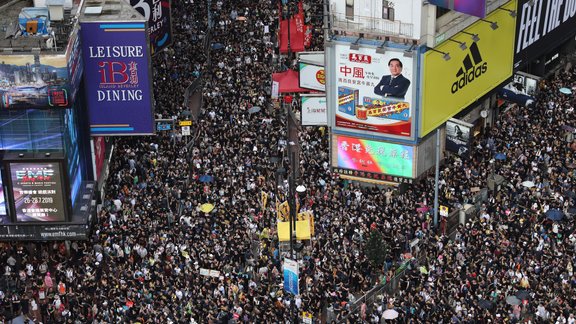 Demonstrācijas Honkongā - 3