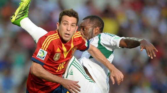  Jordi Alba  (Spain - Nigeria)