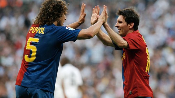 messi puyol