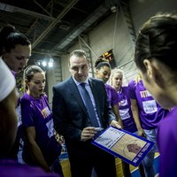 'TTT Rīga' galvenais treneris: spēle bija laba, paldies meitenēm par azartu un cīņassparu