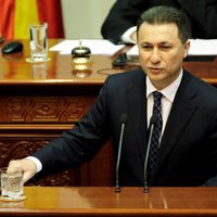 Maķedonijas ekspremjeram par korupciju piespriež divus gadus cietumā