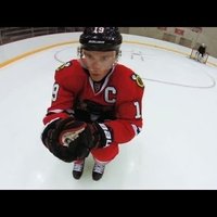 Video: Treniņš kopā ar NHL zvaigznēm Tēvzu un Keinu