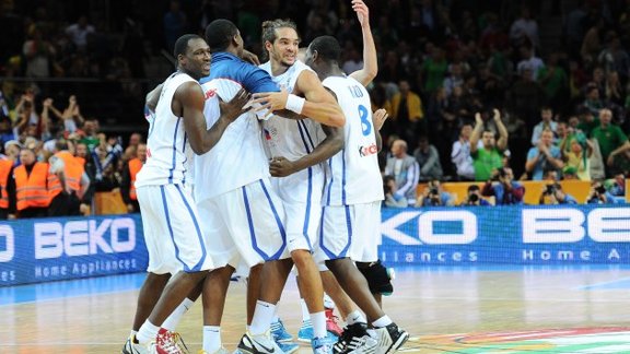 EČ basketbolā: Francija - Krievija - 1