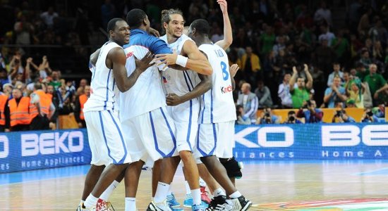 Francija kļūst par otro Eiropas basketbola čempionāta finālisti
