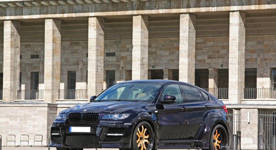 Vācu kantoris 'BMW X6' modeli padara platāku