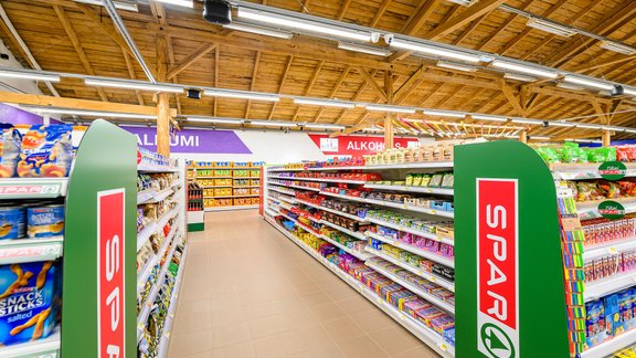 Spar veikala atklāšana Liepājā 