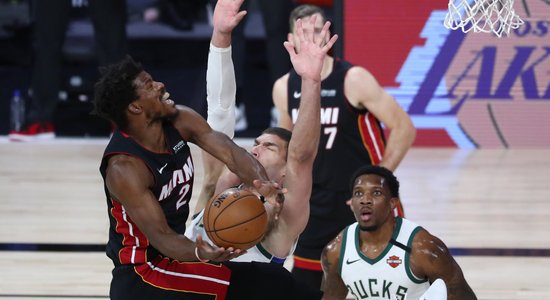 ‘Heat’ aizsūta ‘Bucks’ un Adetokunbo prom no Orlando ‘burbuļa’