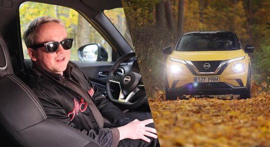 Video: Edgars Bāliņš izmēģina modernizēto "Nissan Juke"