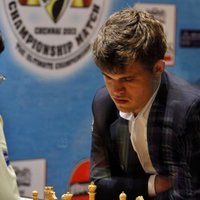 Карлсен вышел вперед в матче за шахматную корону против Ананда