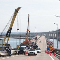 Sprādziens uz Kerčas tilta pastiprinājis okupantu loģistikas problēmas, ziņo Lielbritānija