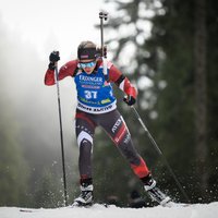 Латвийская биатлонистка Бендика шла на медаль чемпионата мира в масс-старте. Все испортила последняя стрельба