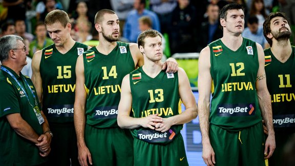 EČ basketbolā: Lietuva - Francija