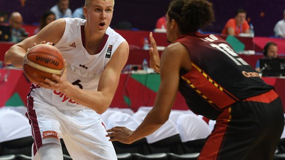 Basketbols, Eurobasket 2017: Latvija - Beļģija - 46