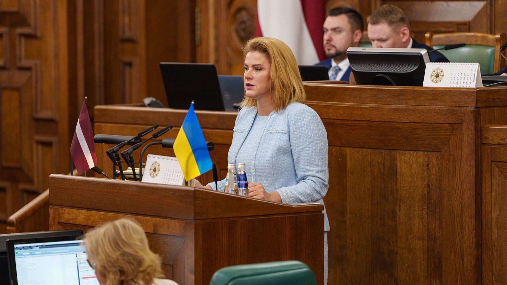 "Nemaz nenāc!" – Siliņa ārpolitikas debatēs sūta vēstījumu Krievijai