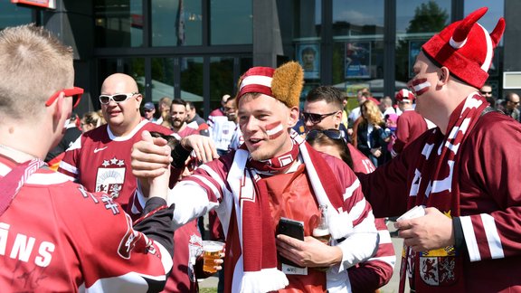 Hokejs, pasaules čempionāts: Latvijas izlases līdzjutēji