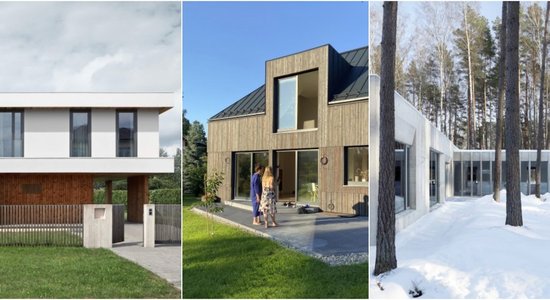 Foto: Kādas dzīvojamās mājas pieteiktas Latvijas Arhitektūras gada balvai 2021
