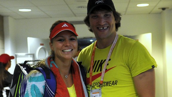 Alex Ovechkin and Maria Kirilenko