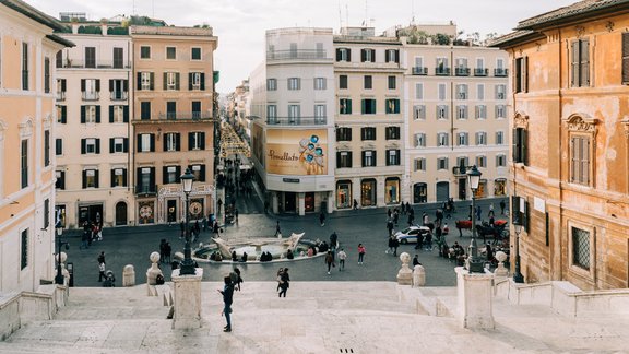 Roma Itālija tūristi