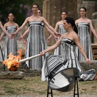 Олимпийский огонь для Игр в Париже зажжен в Греции
