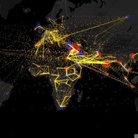 Составлена карта миграционных потоков в мире за последние пять лет (ФОТО)