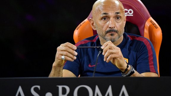 Roma coach Luciano Spalletti 