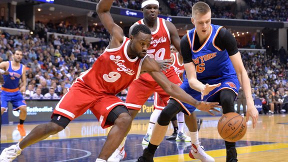 Basketbols, NBA spēle: Ņujorkas Knicks - Memfisas Grizzlies - 1