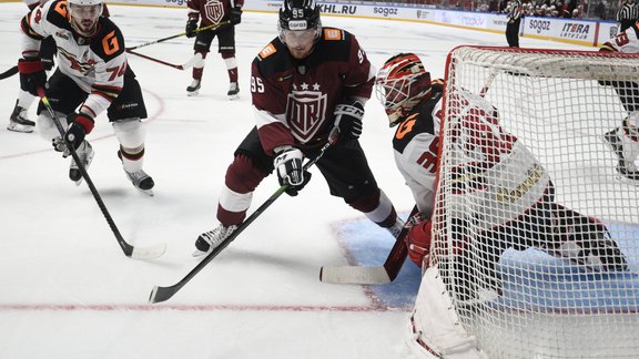 Hokejs, KHL spēle: Rīgas Dinamo - Omskas Avangard - 30