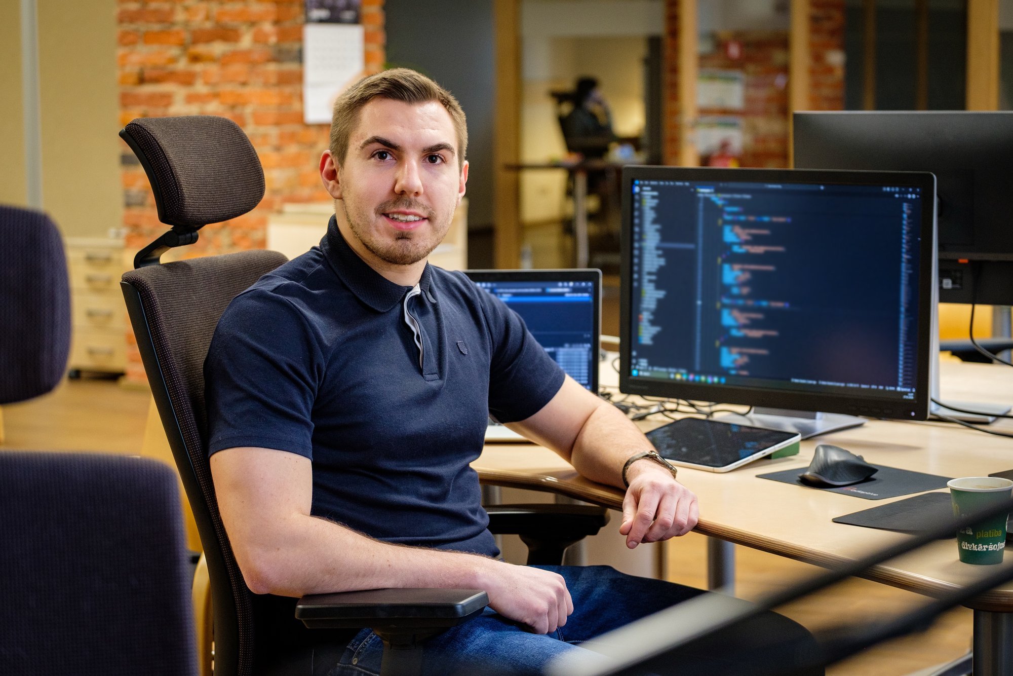 Ģeogrāfs, kurš zīmē karti un kodē – Gintars no LVM GEO