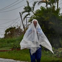 Foto: Viesuļvētra visu Kubu atstāj bez elektrības