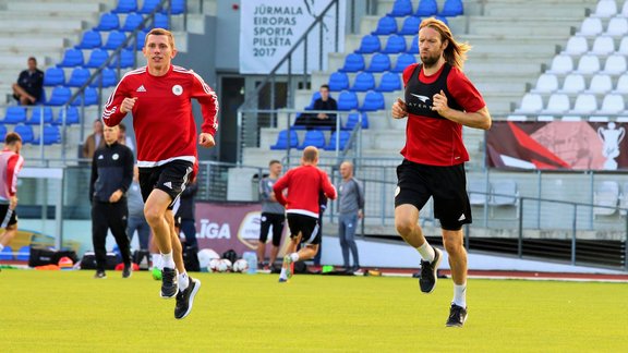 Futbols, Latvijas nacionālās futbola izlases treniņnometne Jūrmalā - 21