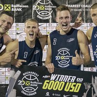 Latvijas 3x3 basketbolisti turpina teicamo sniegumu un triumfē turnīrā Bukarestē