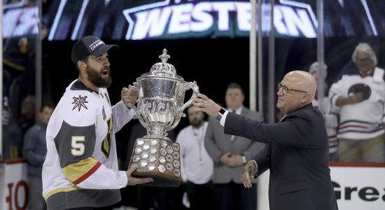 Video: NHL jaunpienācēja 'Golden Knights' netic lāstiem un māņticībai