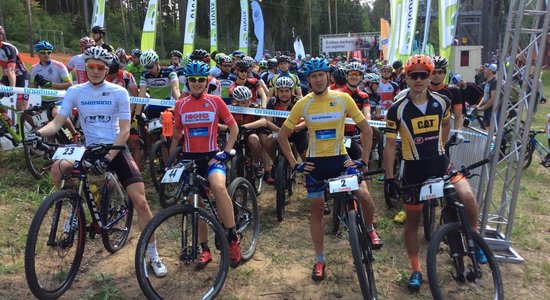 'Vivus.lv' MTB maratonā Baldonē uzvaras gūst Blūms, Pētersons un Ardava