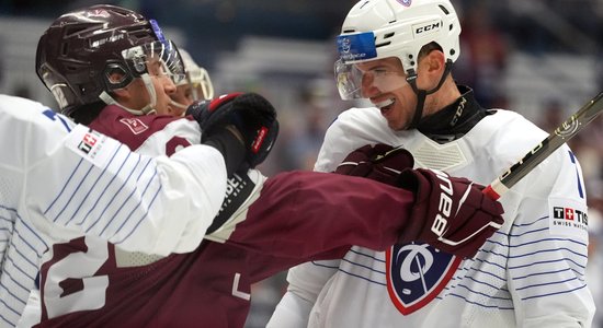 PČ hokejā. Latvija – Francija. Teksta tiešraide