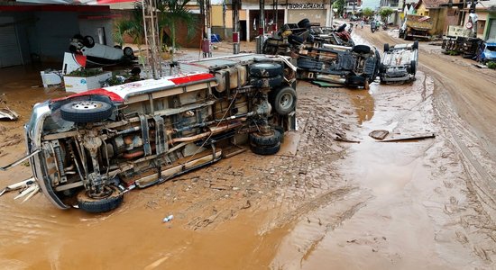 Brazīlijā plūdos un nogruvumos 23 bojāgājušie