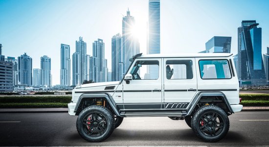 'Brabus' G-klase ar 60 centimetru klīrensu un 700 ZS motoru