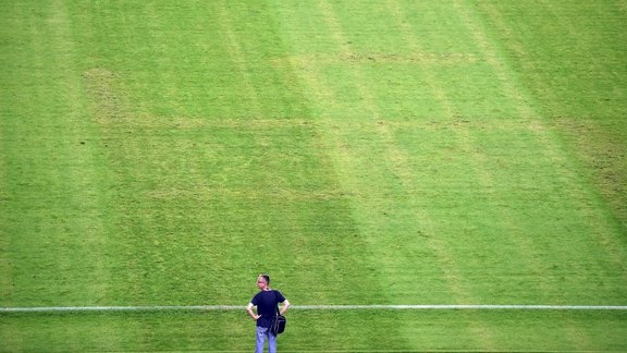 swastika football match between Croatia and Italy at stadium in Split