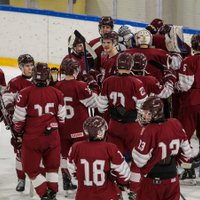 Latvijas U-20 hokeja izlase pirms ceturtdaļfināla IIHF 'spēka rangā' ievietota astotajā pozīcijā