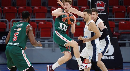 Kurucs bez punktiem 'TD Systems Baskonia' uzvarā Eirolīgā