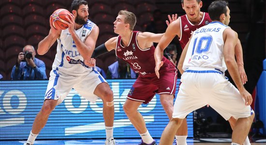 Латвия уступает концовку Греции, для команды Багатскиса еще ничего не ясно