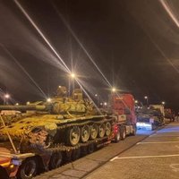Uz Latviju devies Ukrainā sagrābts okupantu tanks; būs apskatāms izstādē