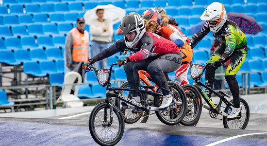 Stūriška krīt PK BMX superkrosā pusfinālā