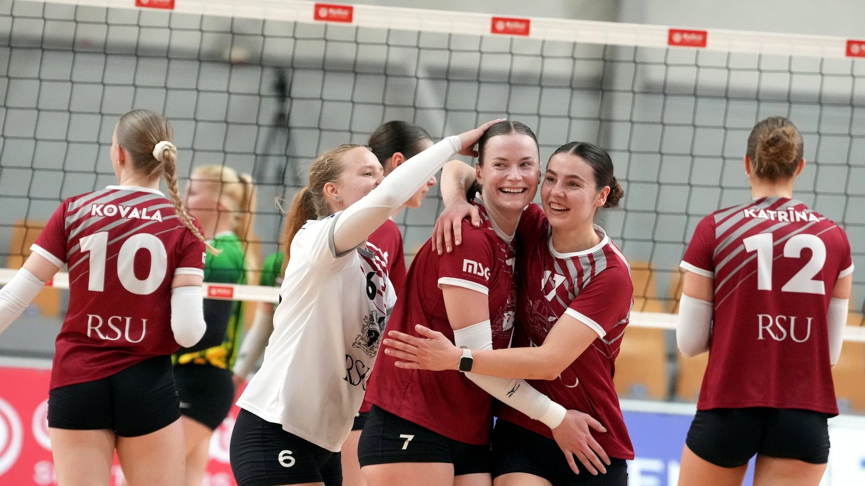 RSU/MSĢ volejbolistes kļūst par Latvijas čempionēm