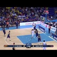 Video: Dāvis Bertāns 'saber' 24 punktus 'Barcelona' grozā
