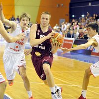 Latvijas U-16 izlases basketbolists Strautiņš: Francija finālā noteikti jāuzvar
