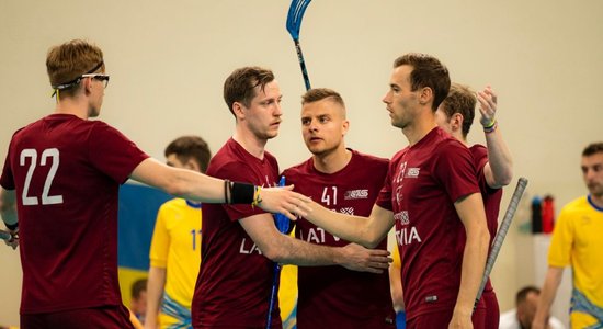 Latvijas izlase pasaules florbola čempionāta kvalifikācijas turnīra ievadā gūst 22 vārtus