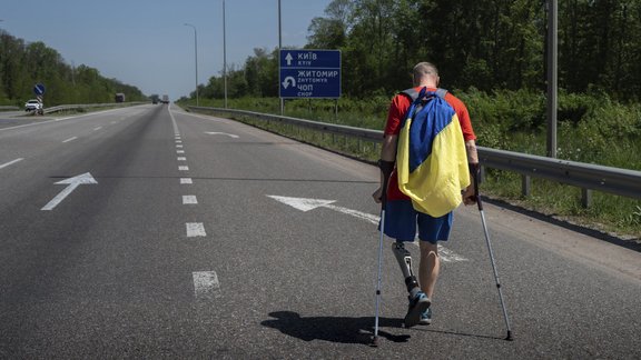 Ukrainas veterāns Oleksandrs Švetsovs