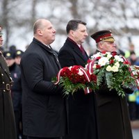 Vējonis: Latvija ir tik stipra, cik stipra ir mūsu katra vēlme to aizstāvēt