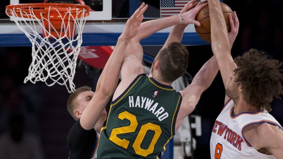 Basketbols, NBA: Knicks - Jazz