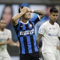 'Inter' spēlē neizšķirti; 'Juventus' ceturtdien var nodrošināt titulu
